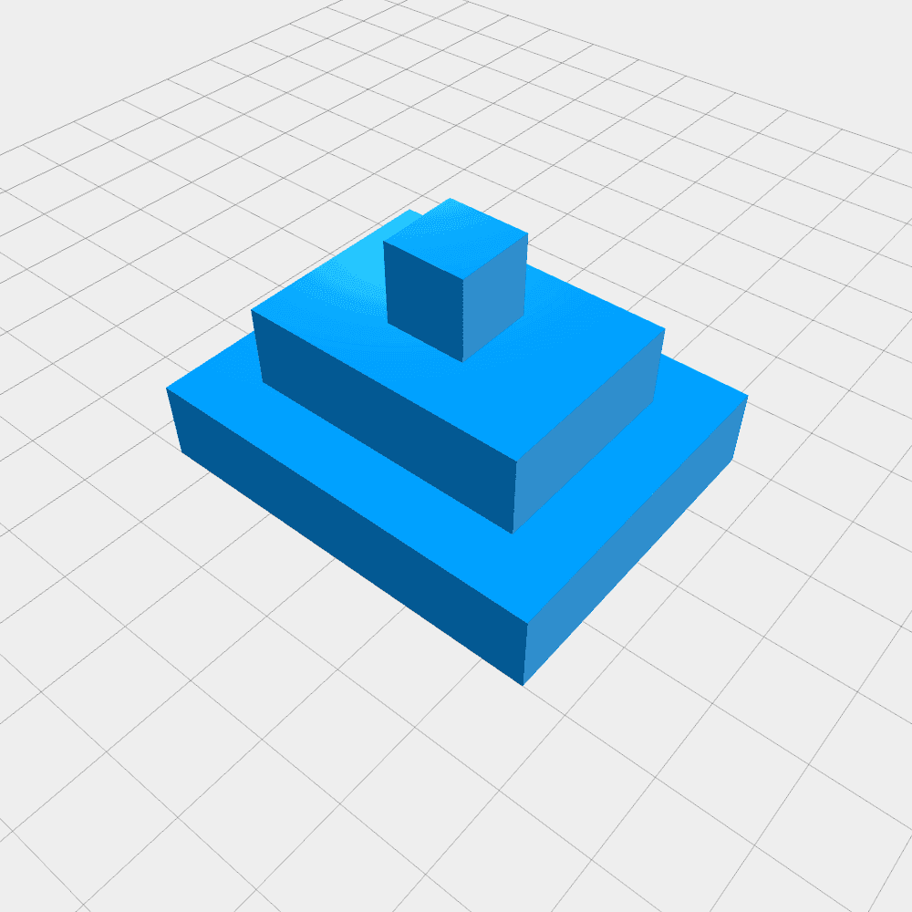 Stack of Cuboids with a Hole